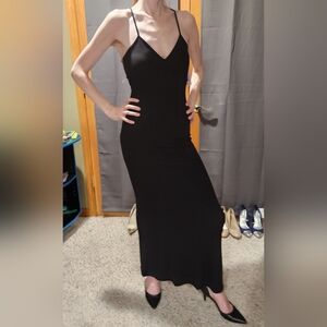Wild Fable Black Bodycon Maxi Dress